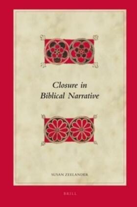 Zeelander |  Closure in Biblical Narrative | Buch |  Sack Fachmedien