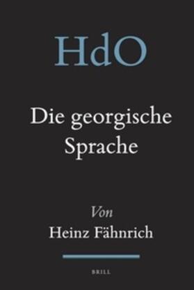 Fähnrich |  Die Georgische Sprache | Buch |  Sack Fachmedien