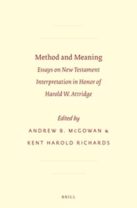 McGowan / Richards |  Method and Meaning | Buch |  Sack Fachmedien