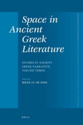 Jong |  Space in Ancient Greek Literature | Buch |  Sack Fachmedien