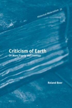Boer |  Criticism of Earth | Buch |  Sack Fachmedien