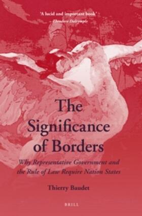 Baudet |  The Significance of Borders | Buch |  Sack Fachmedien