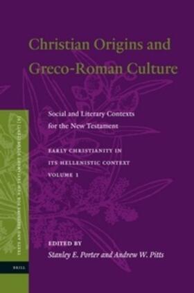 Porter / Pitts |  Christian Origins and Greco-Roman Culture | Buch |  Sack Fachmedien