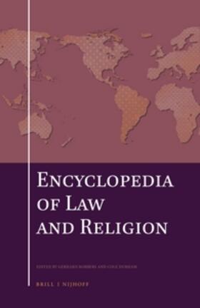 Robbers / Durham |  The Encyclopedia of Law and Religion (Set) | Buch |  Sack Fachmedien