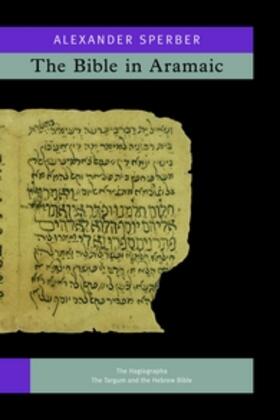 Sperber |  The Bible in Aramaic, Vol. 2 | Buch |  Sack Fachmedien