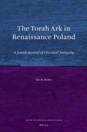 Rodov |  The Torah Ark in Renaissance Poland | Buch |  Sack Fachmedien