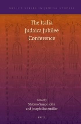 Simonsohn / Shatzmiller |  The Italia Judaica Jubilee Conference | Buch |  Sack Fachmedien