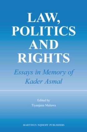 Maluwa |  Law, Politics and Rights | Buch |  Sack Fachmedien