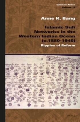 Bang |  Islamic Sufi Networks in the Western Indian Ocean (C.1880-1940) | Buch |  Sack Fachmedien