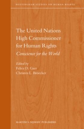 Gaer / Broecker |  The United Nations High Commissioner for Human Rights | Buch |  Sack Fachmedien