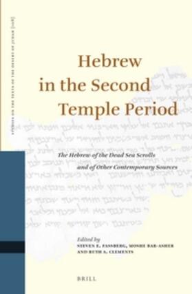 Fassberg / Bar-Asher / Clements |  Hebrew in the Second Temple Period | Buch |  Sack Fachmedien