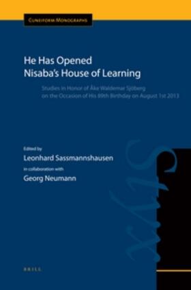 Sassmannshausen |  He Has Opened Nisaba's House of Learning | Buch |  Sack Fachmedien