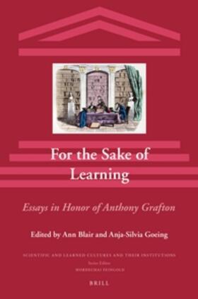 Blair / Goeing |  For the Sake of Learning | Buch |  Sack Fachmedien