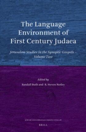 Buth / Notley |  The Language Environment of First Century Judaea | Buch |  Sack Fachmedien