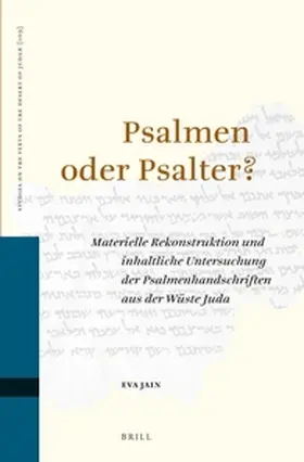 Jain |  Psalmen Oder Psalter? | Buch |  Sack Fachmedien