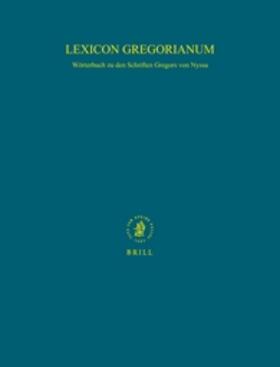 Mann |  Lexicon Gregorianum (10 Vols.) | Buch |  Sack Fachmedien