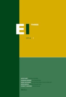 Fleet / Krämer / Matringe |  Encyclopaedia of Islam - Three 2014-1 | Buch |  Sack Fachmedien