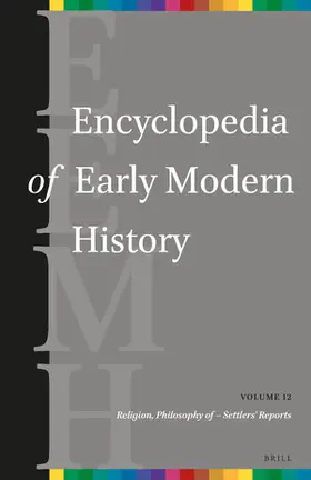 Gow |  Encyclopedia of Early Modern History, Volume 12 | Buch |  Sack Fachmedien