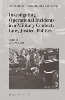 Lovell |  Investigating Operational Incidents in a Military Context | Buch |  Sack Fachmedien