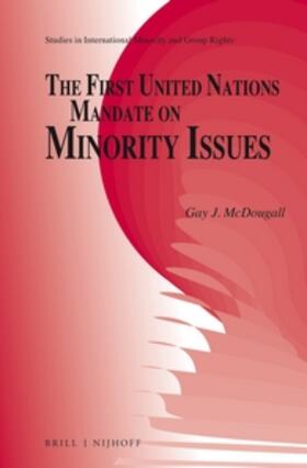 McDougall |  The First United Nations Mandate on Minority Issues | Buch |  Sack Fachmedien