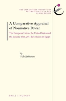 Sinkkonen |  A Comparative Appraisal of Normative Power | Buch |  Sack Fachmedien