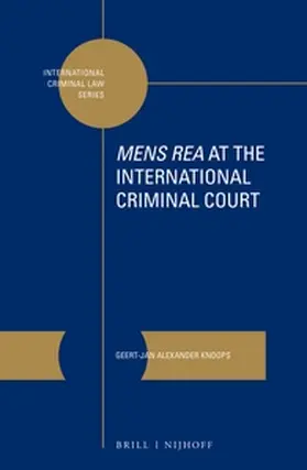 Knoops | Mens Rea at the International Criminal Court | Buch | 978-90-04-30787-2 | sack.de