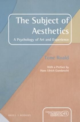 Roald |  The Subject of Aesthetics | Buch |  Sack Fachmedien