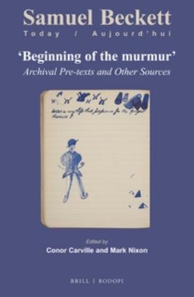 Carville / Nixon |  Beginning of the Murmur | Buch |  Sack Fachmedien
