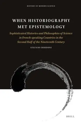 Bordoni |  When Historiography Met Epistemology | Buch |  Sack Fachmedien