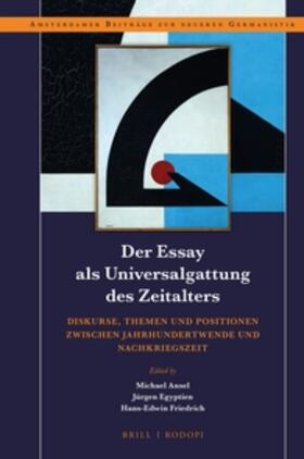  Der Essay ALS Universalgattung Des Zeitalters: Diskurse, Themen Und Positionen Zwischen Jahrhundertwende Und Nachkriegszeit | Buch |  Sack Fachmedien