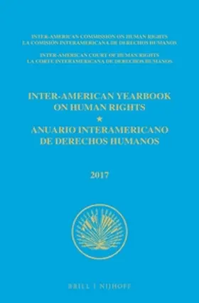  Inter-American Yearbook on Human Rights / Anuario Interamericano de Derechos Humanos, Volume 33 (2017) (Two Volume Set) | Buch |  Sack Fachmedien