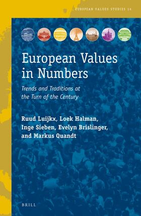 Luijkx / Halman / Sieben |  European Values in Numbers | Buch |  Sack Fachmedien