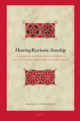 Whitenton |  Hearing Kyriotic Sonship | Buch |  Sack Fachmedien