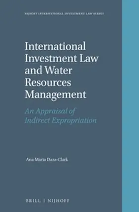 Daza-Clark |  International Investment Law and Water Resources Management | Buch |  Sack Fachmedien