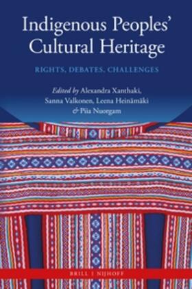 Xanthaki / Valkonen / Heinämäki |  Indigenous Peoples' Cultural Heritage | Buch |  Sack Fachmedien