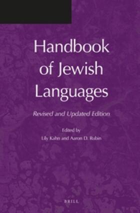  Handbook of Jewish Languages | Buch |  Sack Fachmedien