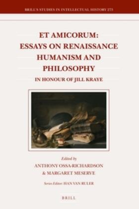  Et Amicorum: Essays on Renaissance Humanism and Philosophy | Buch |  Sack Fachmedien