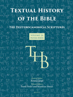  Textual History of the Bible Vol. 2a | Buch |  Sack Fachmedien