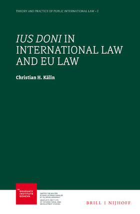 Kälin |  Ius Doni in International Law and EU Law | Buch |  Sack Fachmedien