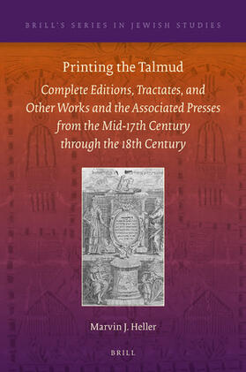 Heller |  Printing the Talmud | Buch |  Sack Fachmedien