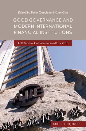  Good Governance and Modern International Financial Institutions | Buch |  Sack Fachmedien