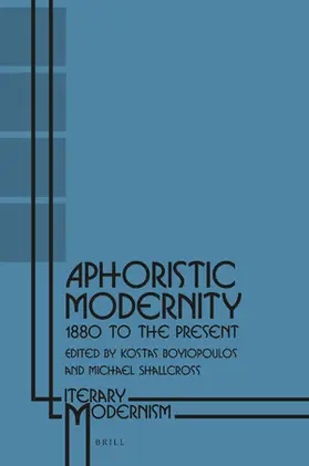  Aphoristic Modernity | Buch |  Sack Fachmedien