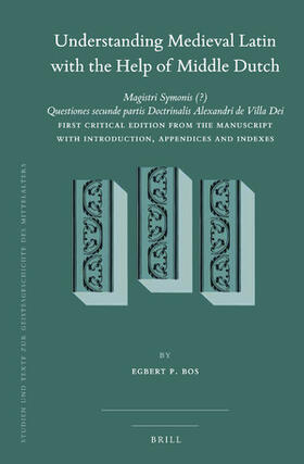 Bos |  Understanding Medieval Latin with the Help of Middle Dutch | Buch |  Sack Fachmedien