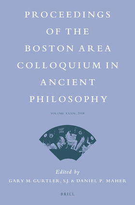 Gurtler / Maher |  Proceedings of the Boston Area Colloquium in Ancient Philosophy | Buch |  Sack Fachmedien