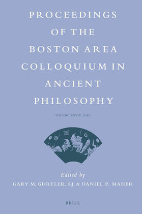 Gurtler / Maher |  Proceedings of the Boston Area Colloquium in Ancient Philosophy | Buch |  Sack Fachmedien