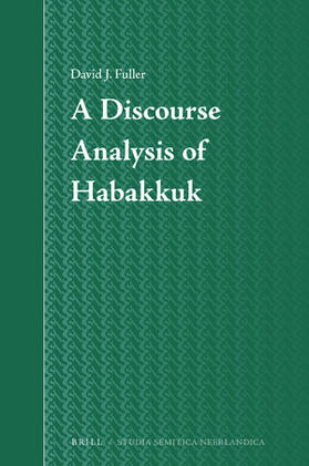 Fuller |  A Discourse Analysis of Habakkuk | Buch |  Sack Fachmedien