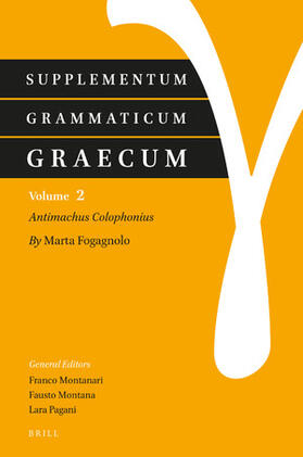 Fogagnolo |  Supplementum Grammaticum Graecum 2 | Buch |  Sack Fachmedien