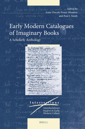 Pouey-Mounou / Smith |  Early Modern Catalogues of Imaginary Books | Buch |  Sack Fachmedien