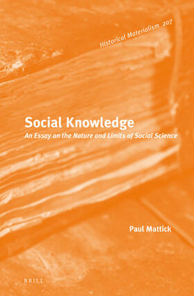 Mattick |  Social Knowledge | Buch |  Sack Fachmedien