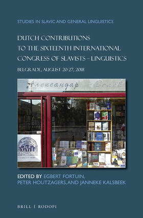  Dutch Contributions to the Sixteenth International Congress of Slavists. Linguistics | Buch |  Sack Fachmedien